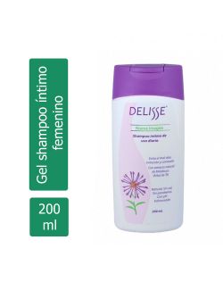 Delisse Gel Shampoo Íntimo Femenino Frasco Con 200 mL