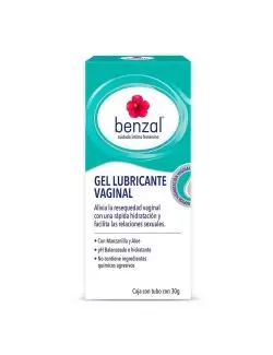 Gel Lubricante Vaginal Benzal Verde Caja Con Tubo Con 30 g