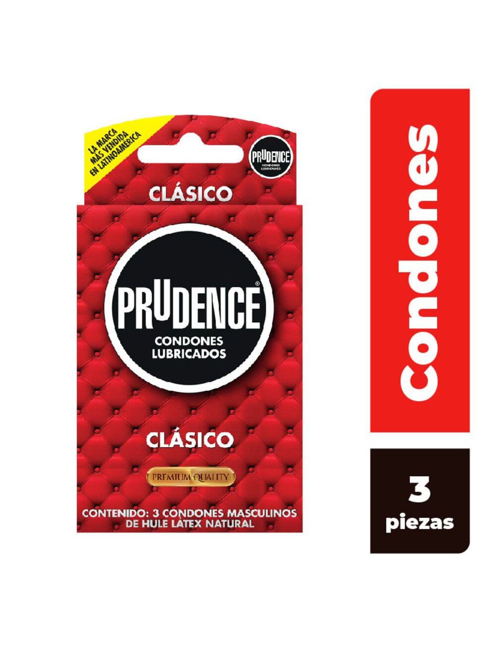 Prudence Clásico Caja Con 3 Condones