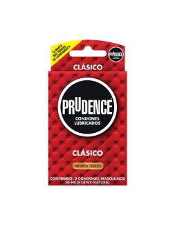 Prudence Clásico Caja Con 3 Condones