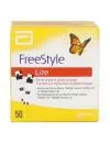 FRM-Free Style Lite Tiras De Prueba De Glucosa En Sangre Caja Con 50 Piezas