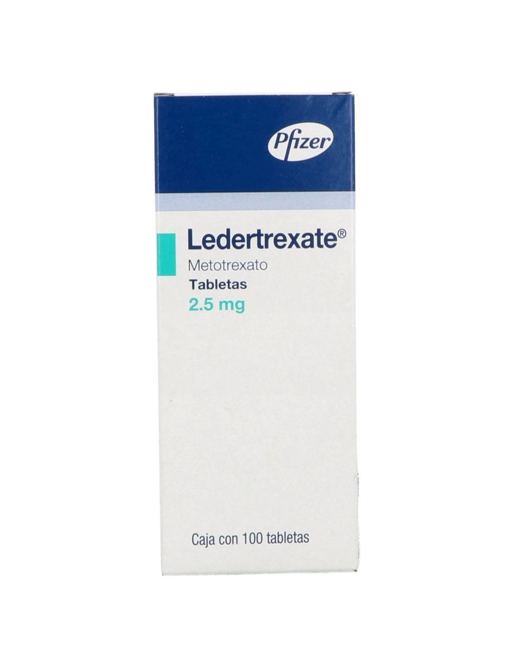 Ledertrexate 2.5 mg Caja Con 100 Tabletas - RX