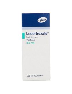 Ledertrexate 2.5 mg Caja Con 100 Tabletas - RX