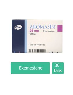 Aromasin 25 mg Caja Con 30 Grageas
