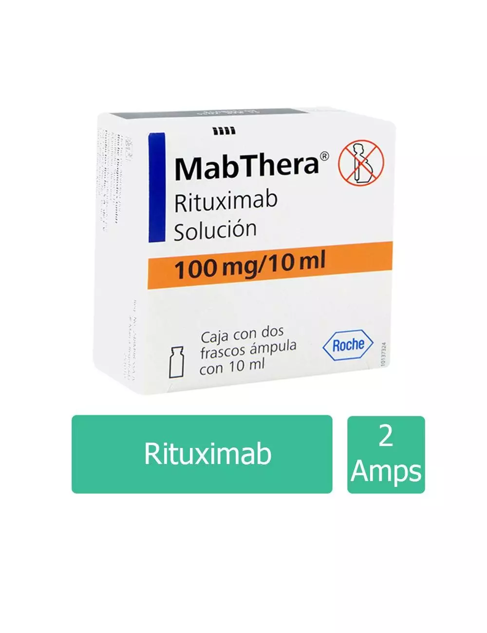 MabThera® 100 mg/10 ml (Rituximab) - 2 Frascos ámpula - Roche - RX3