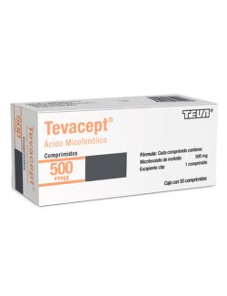 Tevacept 500 mg Caja Con 50 Comprimidos