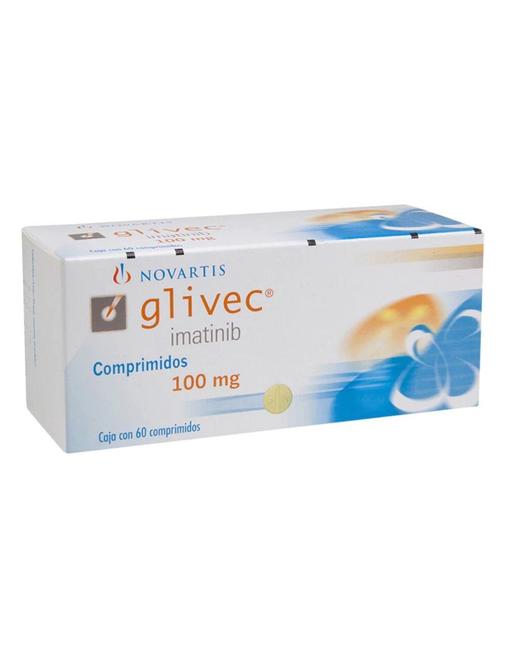 Glivec 100 mg Caja Con 60 Comprimidos