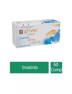 Glivec® 100 mg (Imatinib) - 60 Comprimidos - Novartis