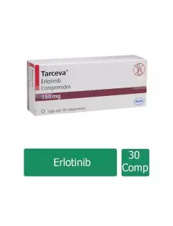 TARCEVA® (Erlotinib) 150 mg - Caja con 30 Comprimidos - Roche