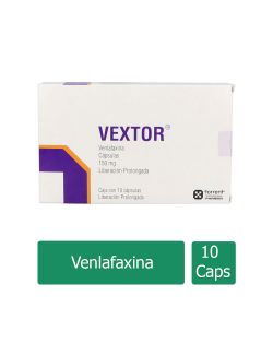 Vextor 150 mg Caja Con 10 Cápsulas De Liberación Prolongada