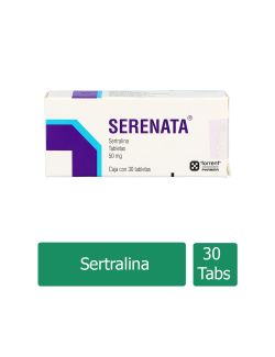 Serenata 50 mg Caja Con 30 Tabletas