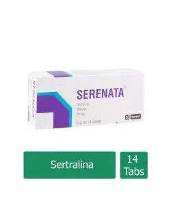 Serenata 50 mg Caja Con 14 Tabletas