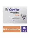 Xarelto® 15 mg (Rivaroxabán) - 28 Comprimidos - Bayer - RX