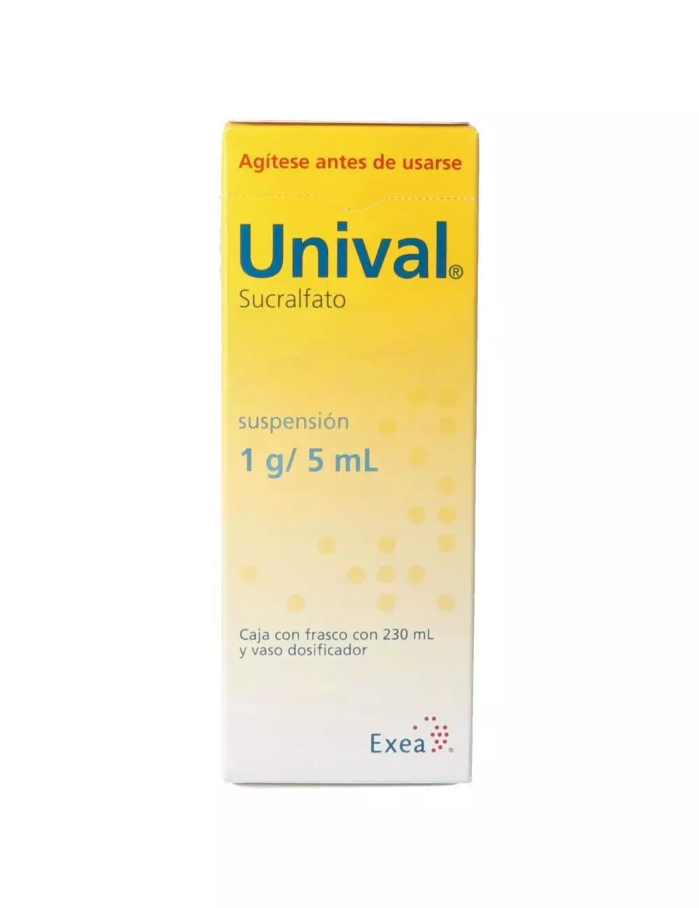 Unival Suspensión 1 g/ 5 mL Caja Con Frasco Con 230mL