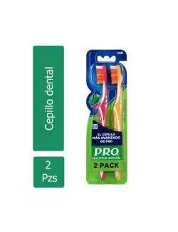 PRO Cepillo Dental Multiple Acción, 40 Suave (2 piezas)