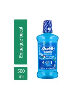 Oral B Complete Frasco Con 500 mL Sabor A Menta – Enjuague Bucal