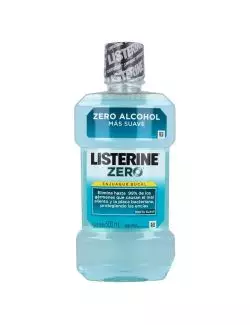 Enjuague Bucal Listerine Zero Menta Suave Frasco Con 500 mL