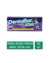 Crema Dental Dentobac Kids Tubo Con 60 mL