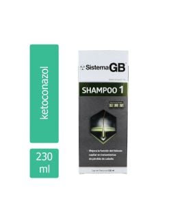 Sistema GB Shampoo Uno Frasco Con 230 mL – Caspa