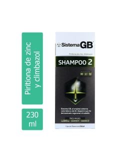Sistema GB Shampoo Dos Frasco Con 230 mL