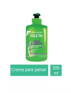 FRUCTIS CREMA PARA PEINAR RIZOS ELÁSTICOS 48 HORAS FRASCO CON 300 ML