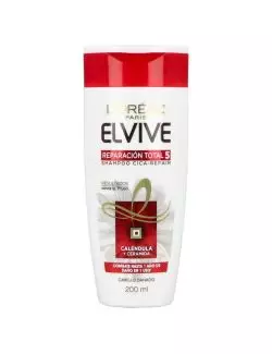 Shampoo Elvive Reparación Total 5 Botella Con 200 mL