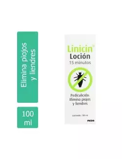 Linicin Loción 15 Minutos Frasco Con 100 mL