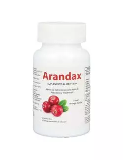 Arandax 500 mg Caja Con 30 Tabletas Sabor Mango Manila