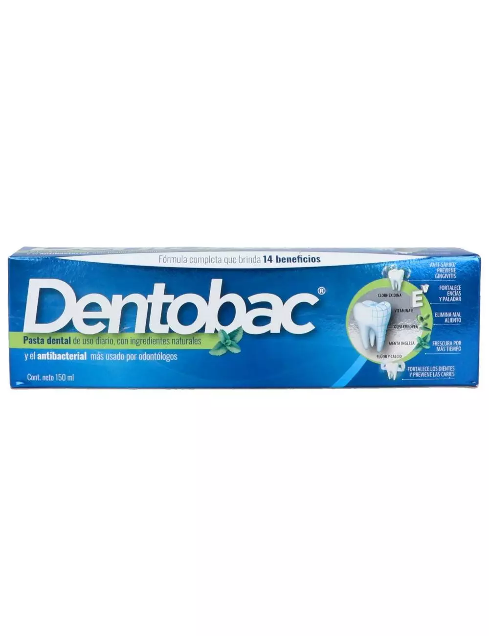 Dentobac Caja Con Tubo Con 150 mL