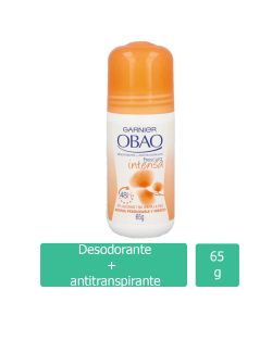 Obao Desodorante Frescura Intensa Frasco Roll On Con 65 g
