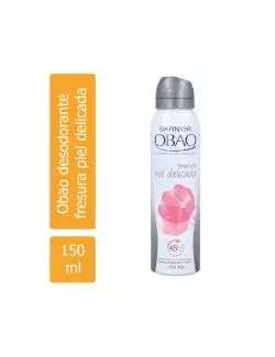 OBAO DESODORANTE FRESCURA PIEL DELICADA FRASCO SPRAY  CON 150 ML