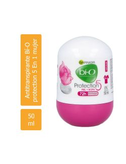 Antitranspirante Bí-O Protection 5 En 1 Mujer Roll-On Con 50 mL