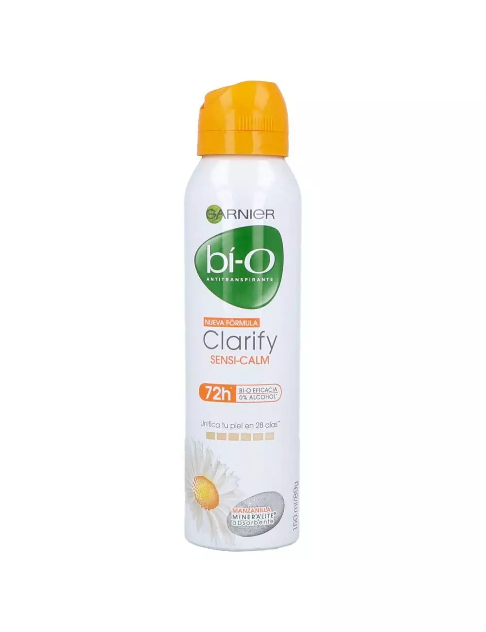 Antitranspirante Garnier Bí-O Clarify Renov  Aerosol Envase Con 150 mL