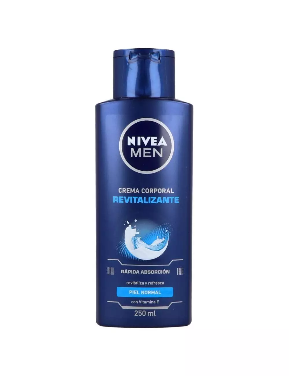 CREMA NIVEA FOR MEN BODY MILK REVITALIZANTE FRASCO CON 250 ML