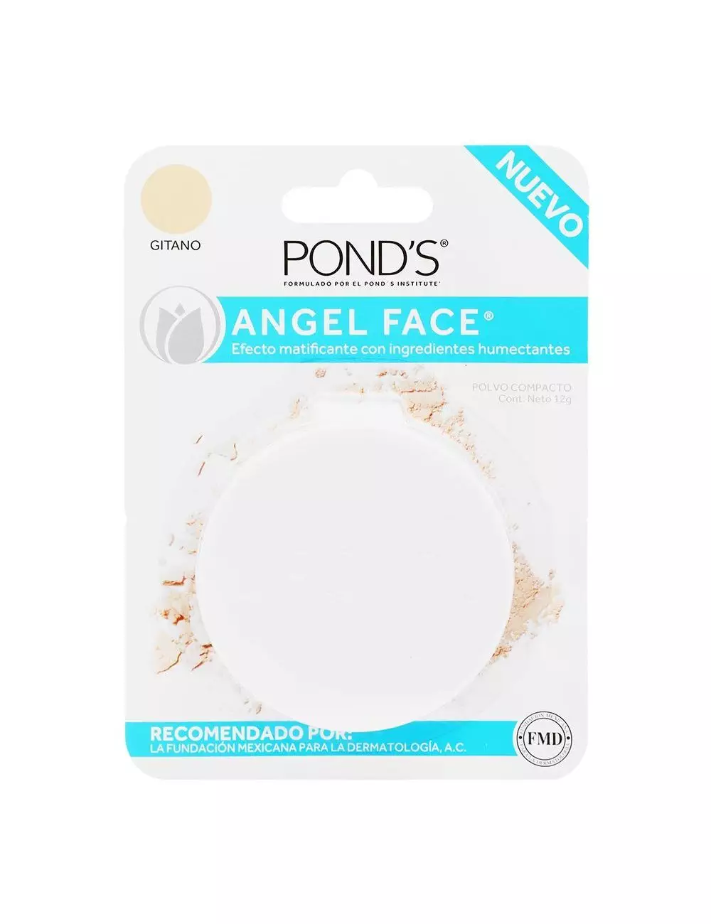 Pond´s Angel Face Polvo Compacto Gitano Blister Con Estuche Con 12 g