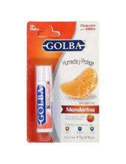 Golba Protector Para Labios Empaque Con 1 Barra De 4.5 g Sabor Mandarina