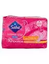 SABA INTIMA CLIP CON ALAS PAQUETE CON 10 TOALLAS – REGULAR