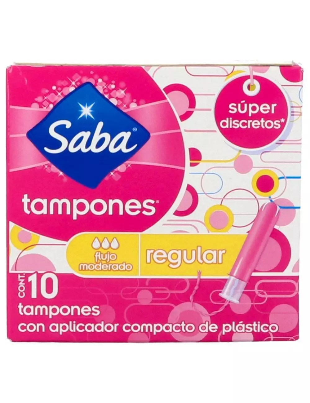 Saba Tampones Caja Con 10 Tampones