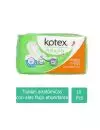 KOTEX MANZANILLA ANATÓMICA EMPAQUE CON 10 TOALLAS