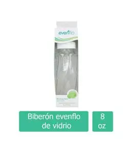 Biberón Evenflo Vidrio 8 Onzas Con 1 Pieza