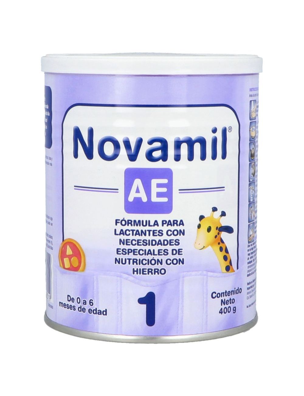 Novamil AE 1 0-6 Meses Lata Con 400 g