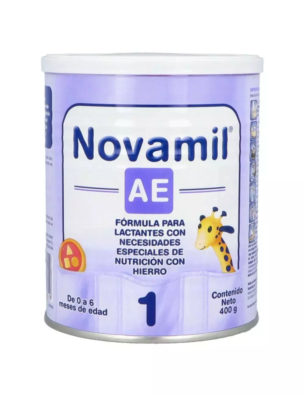 Novamil AE 1 0-6 Meses Lata Con 400 g