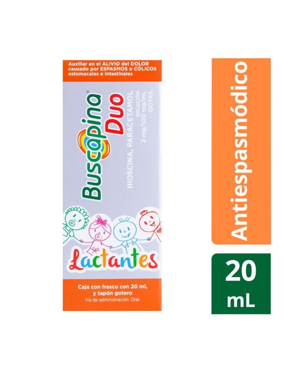 Buscapina Duo Lactantes 2mg/100 mg/ mL Solución En Gotas