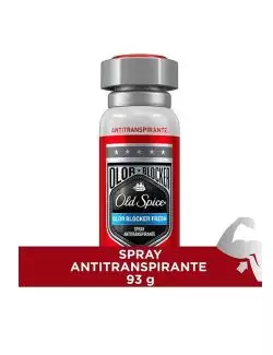 Antitranspirante Old Spice Olor Blocker En Aerosol Envase Con 150 mL