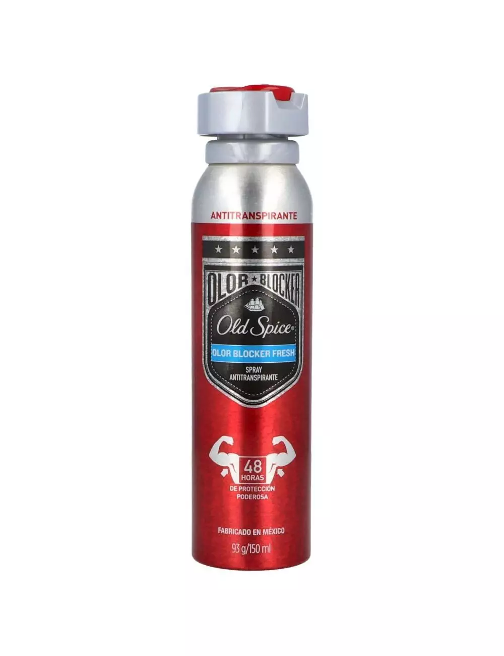 Antitranspirante Old Spice Olor Blocker En Aerosol Envase Con 150 mL