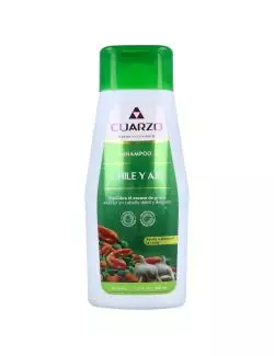 Shampoo De Chile Con Extracto De Ajo Botella Con 500 mL + 50 mL Gratis