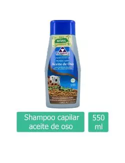 Shampoo Capilar De Aceite De Oso Botella Con 500 mL + 50 mL Gratis