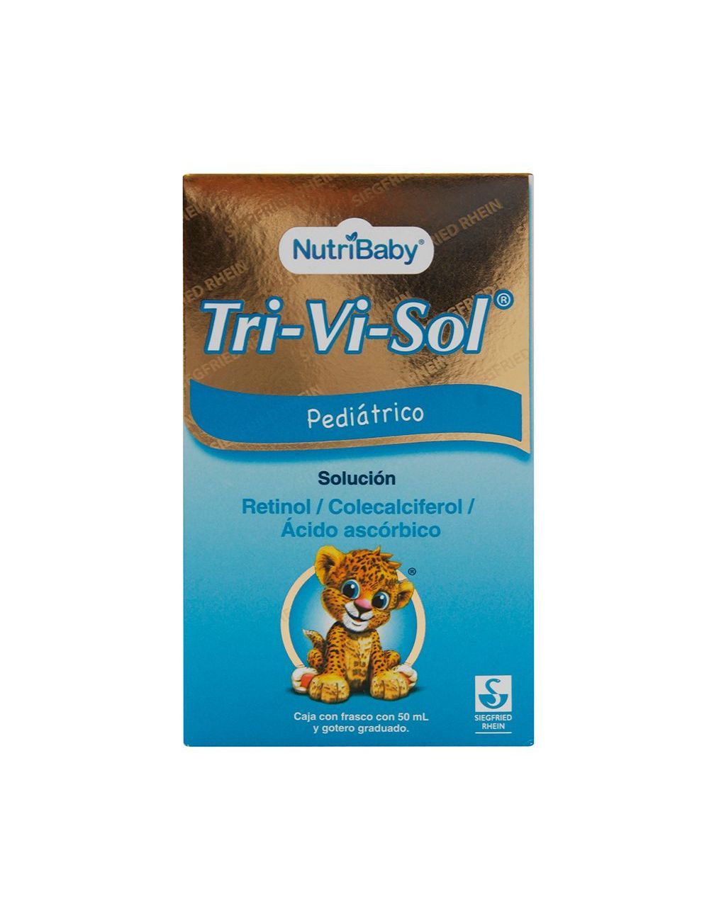 Tri-Vi-Sol Pediátrico Caja Con Frasco Gotero Con 50 mL