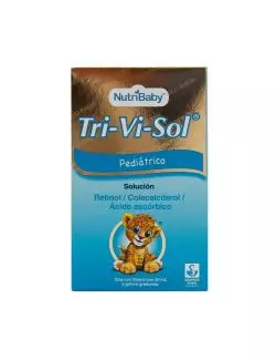 Tri-Vi-Sol Pediátrico Caja Con Frasco Gotero Con 50 mL