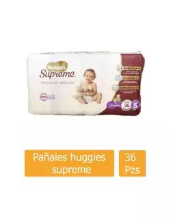 Pañales Huggies Supreme Etapa 5 Unisex Con 36 Piezas